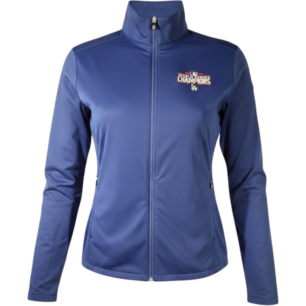 Los Angeles Dodgers Jacket Mens Large Blue MLB Baseball WS Champions Cutter Buck